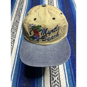 Vintage 90s Shade Shack Myrtle Beach Alligator Golf Hat Strapback Cap